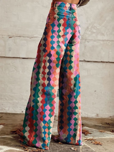 Amélie - Chic Bohemian Loose Pants for a Stylish and Comfortable Look