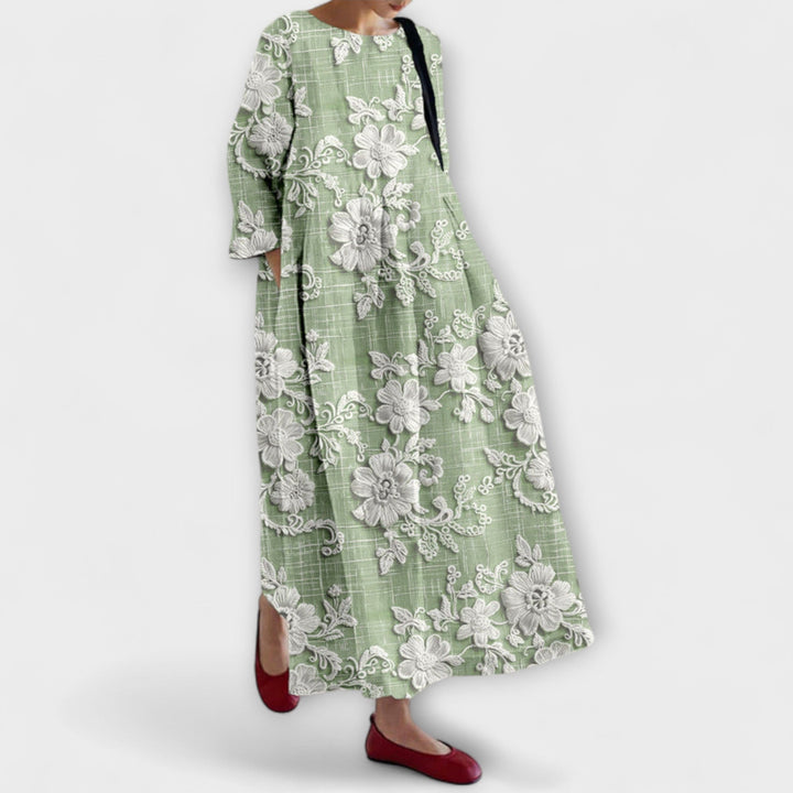 Nora - Floral Art to Wear