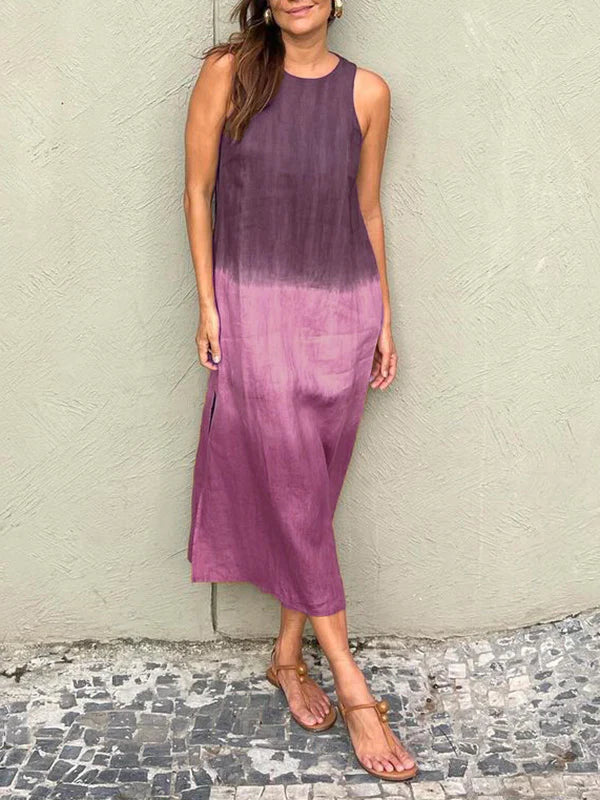 Chic Ombre Gradient Dress