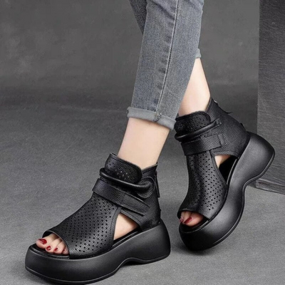 Federica™ - Leather Orthopedic Sandals