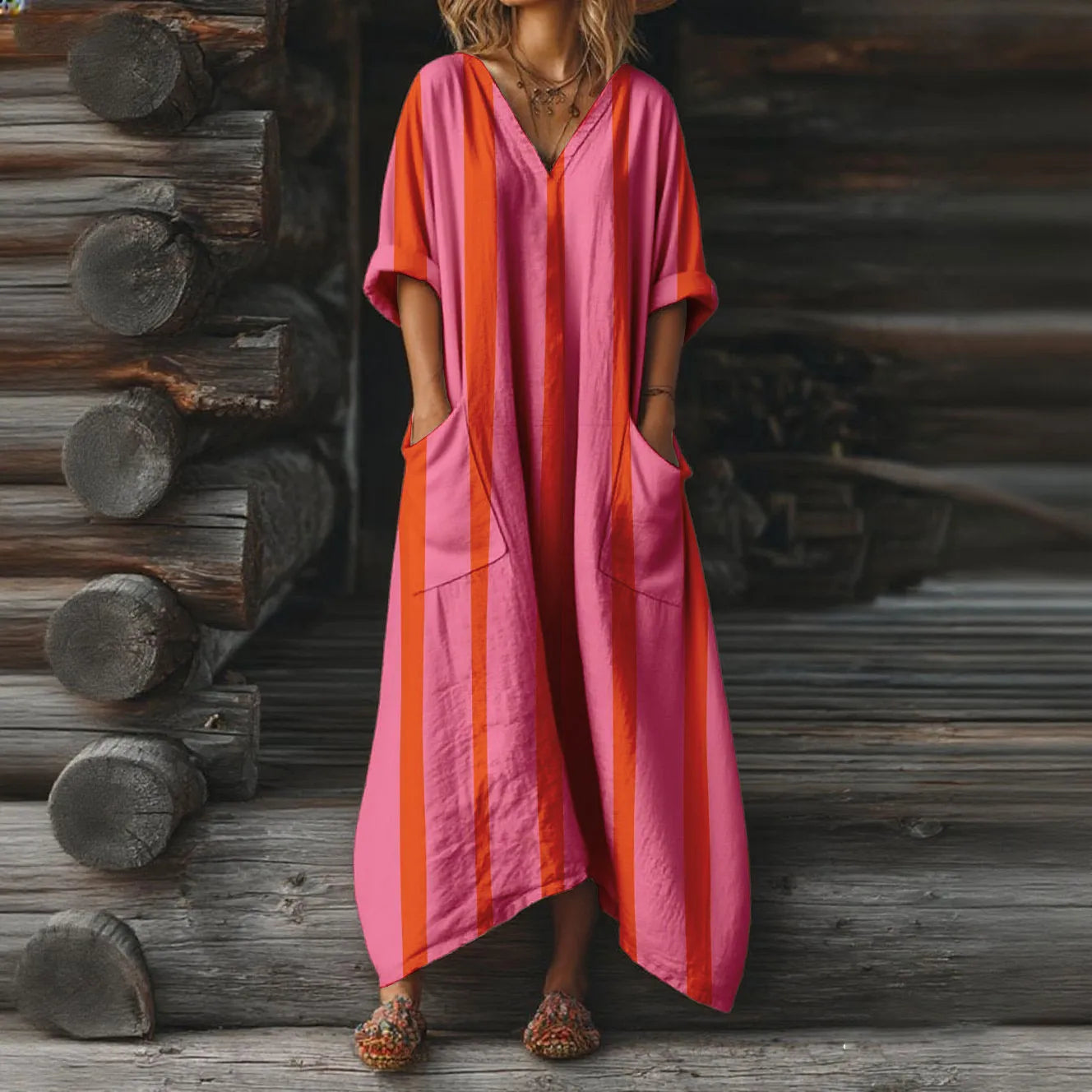 Evelyn | Bohemian Maxi Dress