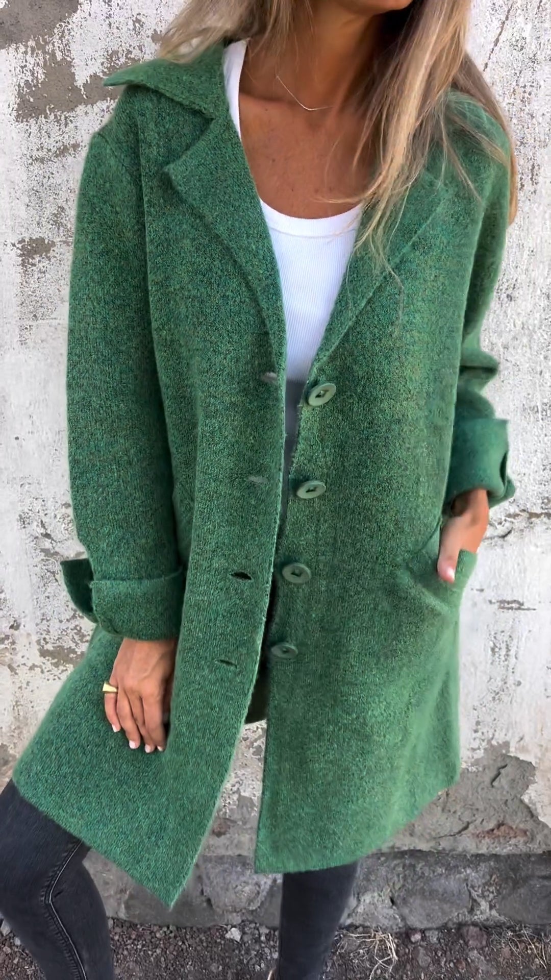 TINA® LONG COAT WITH CUFFS
