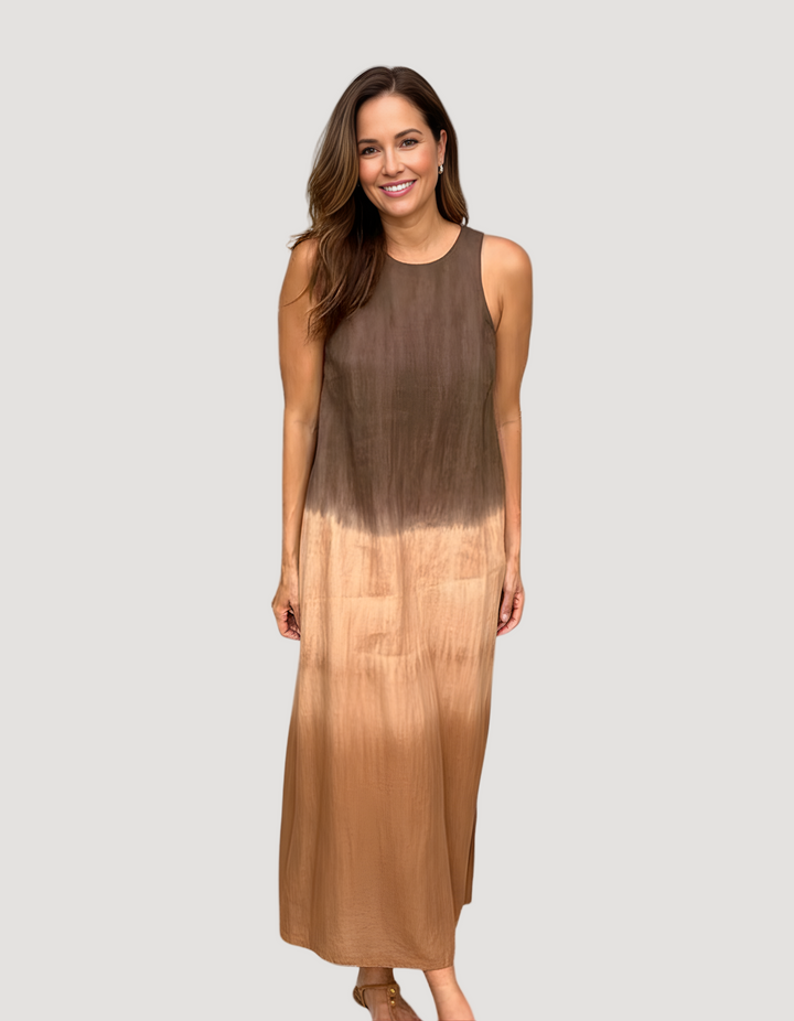 Chic Ombre Gradient Dress