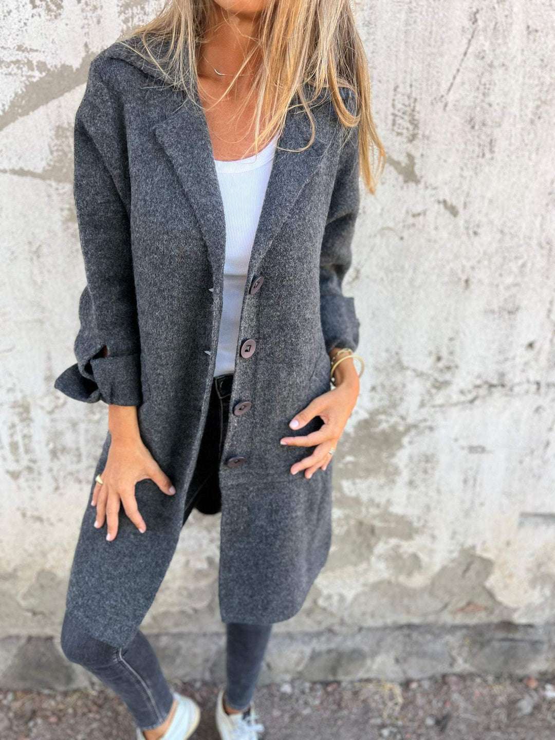 TINA® LONG COAT WITH CUFFS