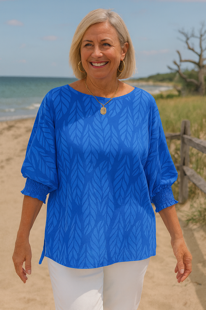 Elandra | FlatterFit Blouse – Confidence, Comfort & Coverage