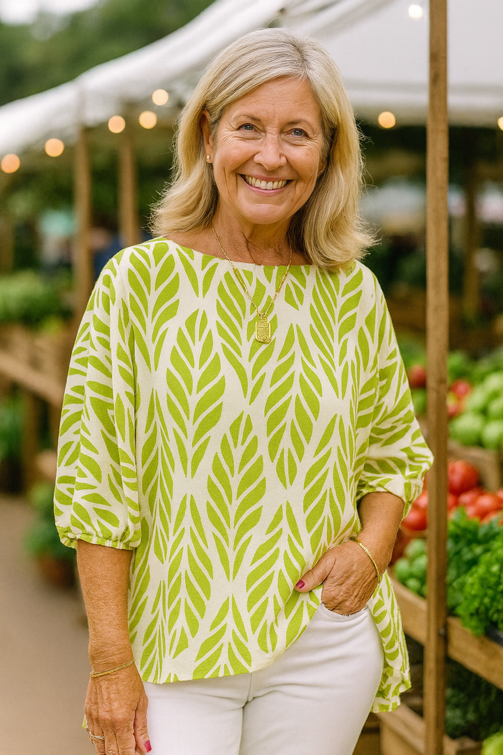 Elandra | FlatterFit Blouse – Confidence, Comfort & Coverage