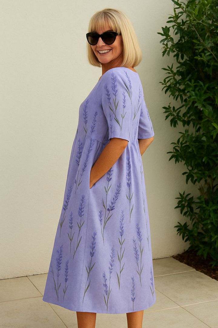 Eliza Casual Midi Dress