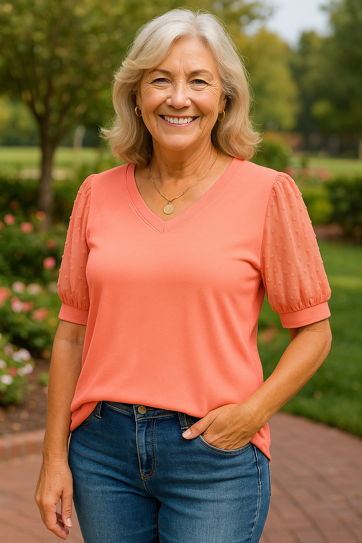 Grace | Top — Covers Arms & Tummy, Flatters Every Curve