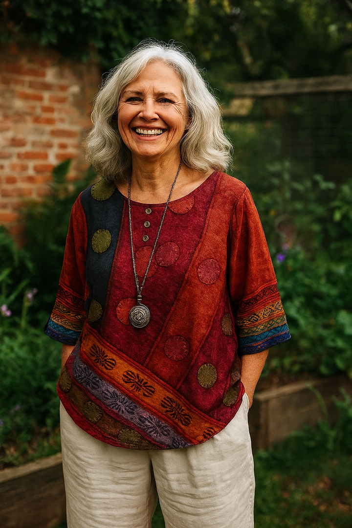 Ysolde | Artistic Top – Flows Gently, Flatters Beautifully