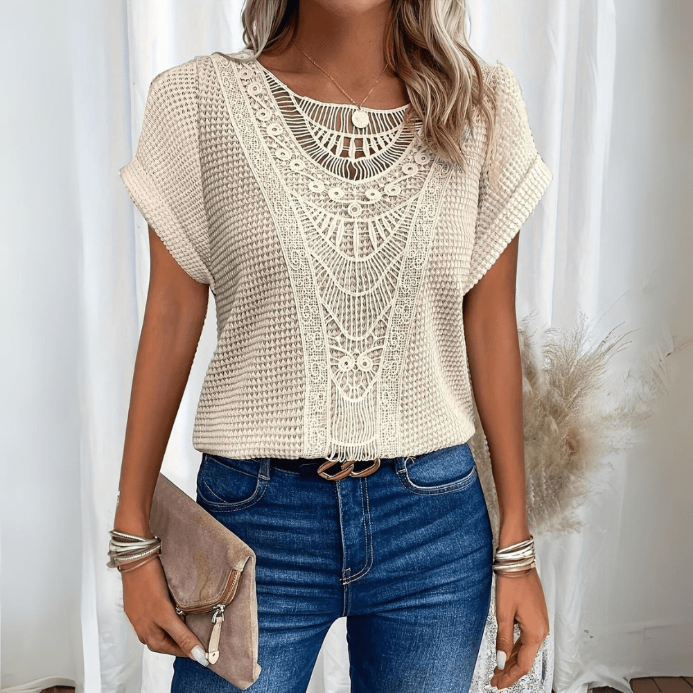 KARIN | ELEGANT IBIZA-STYLE BLOUSE