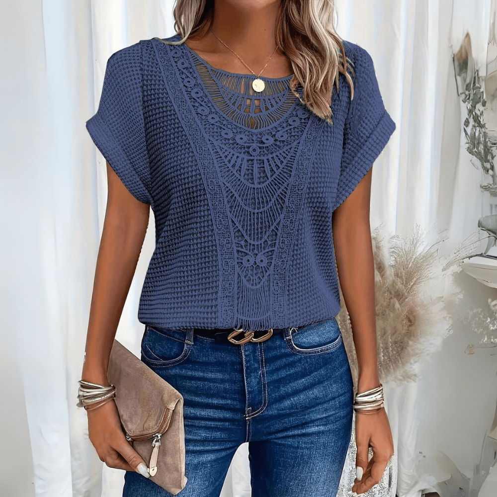 KARIN | ELEGANT IBIZA-STYLE BLOUSE