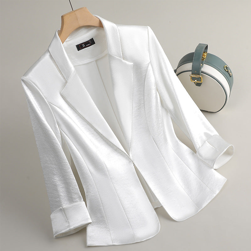 ALINA | SILK BLAZER