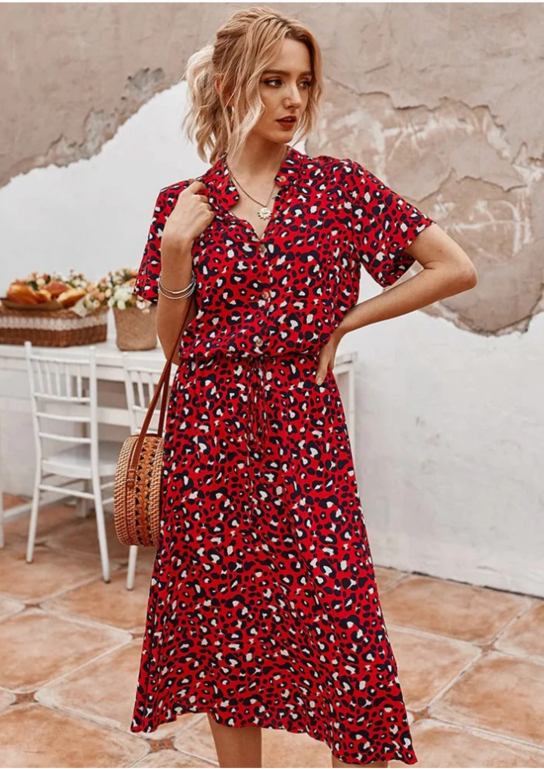LELA® LINEN SUMMER DRESS