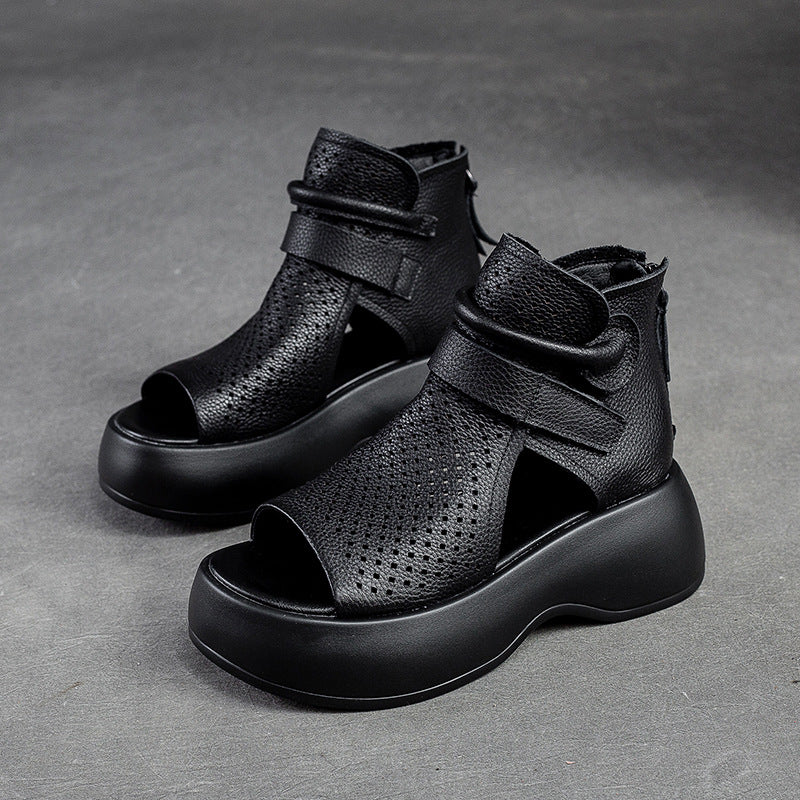 Federica™ - Leather Orthopedic Sandals