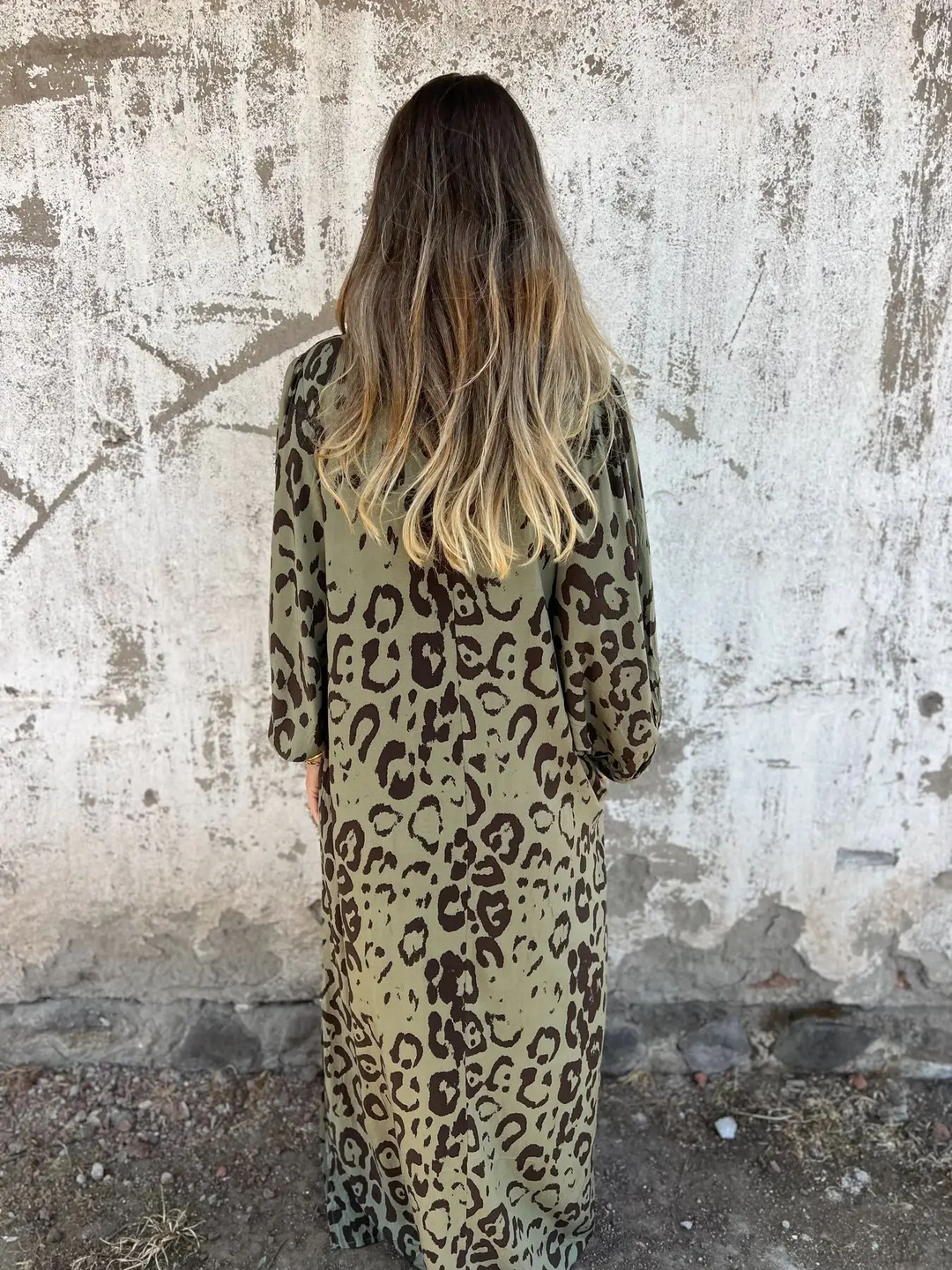 Leopard Print Summer Dress