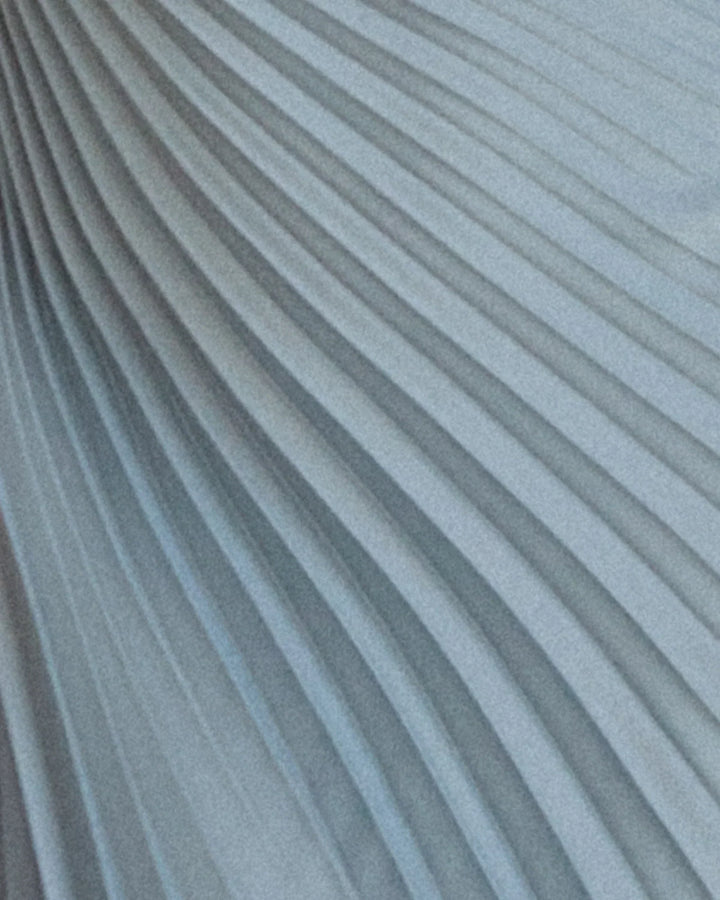 SYLVIANA® ONE-SHOULDER PLEATED MIDI DRESS