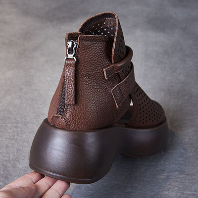 Federica™ - Leather Orthopedic Sandals