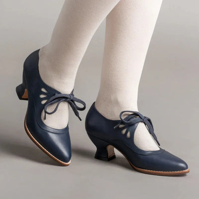 Angela™ - Leather Heeled Sandals
