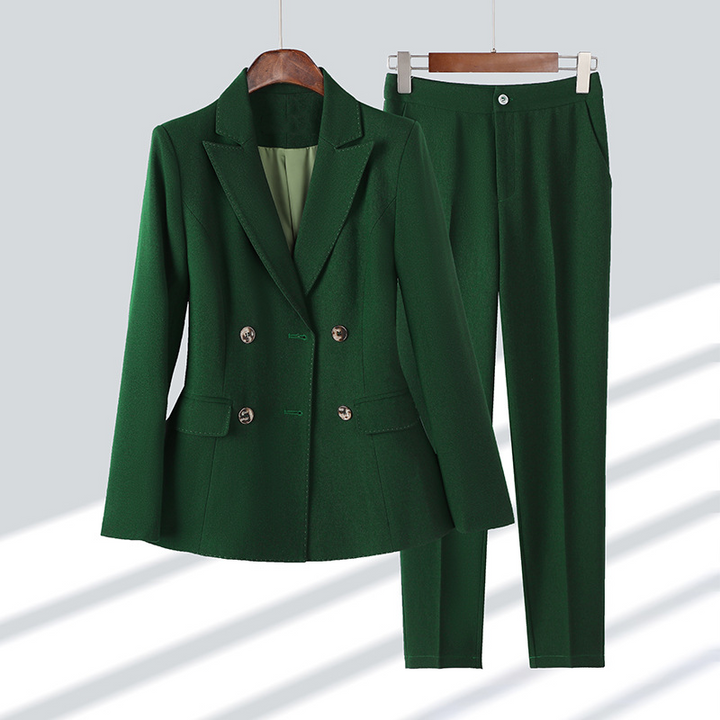 Eleanor - Classic Blazer with Matching Pants Set